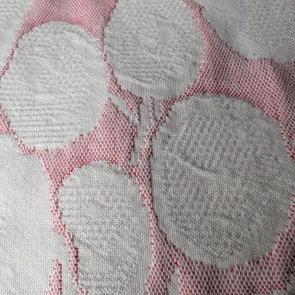 J. Crew Cotton Brocade Pink White Skirt with Slits Size 6 Medium - Picture 8 of 8